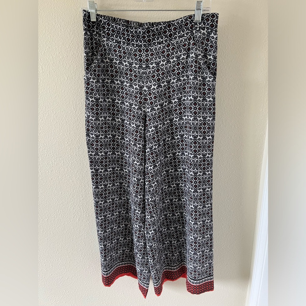 Max Studio Palazzo (Crop) Pants